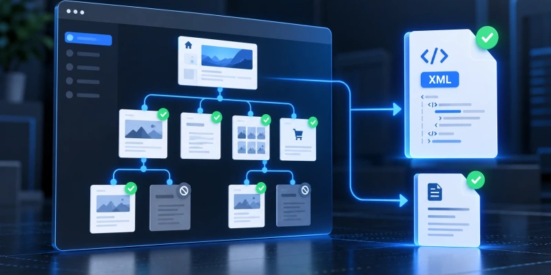 Dharma Sitemap формирует XML-карту из публичных страниц сайта