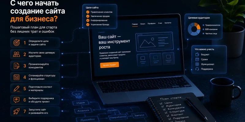 Создание сайта для бизнеса