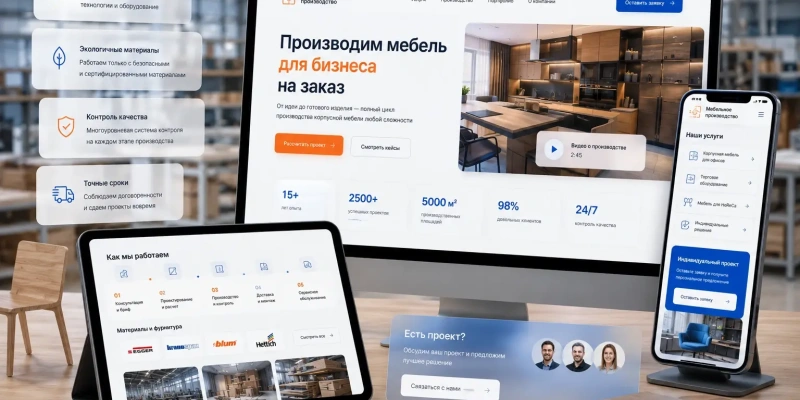 Производство мебели