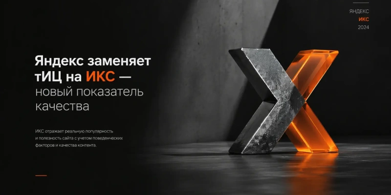 Яндекс заменяет тИЦ на ИКС — новый показатель качества 